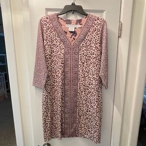 Women’s Gretchen Scott Animal Print Shift dress size M